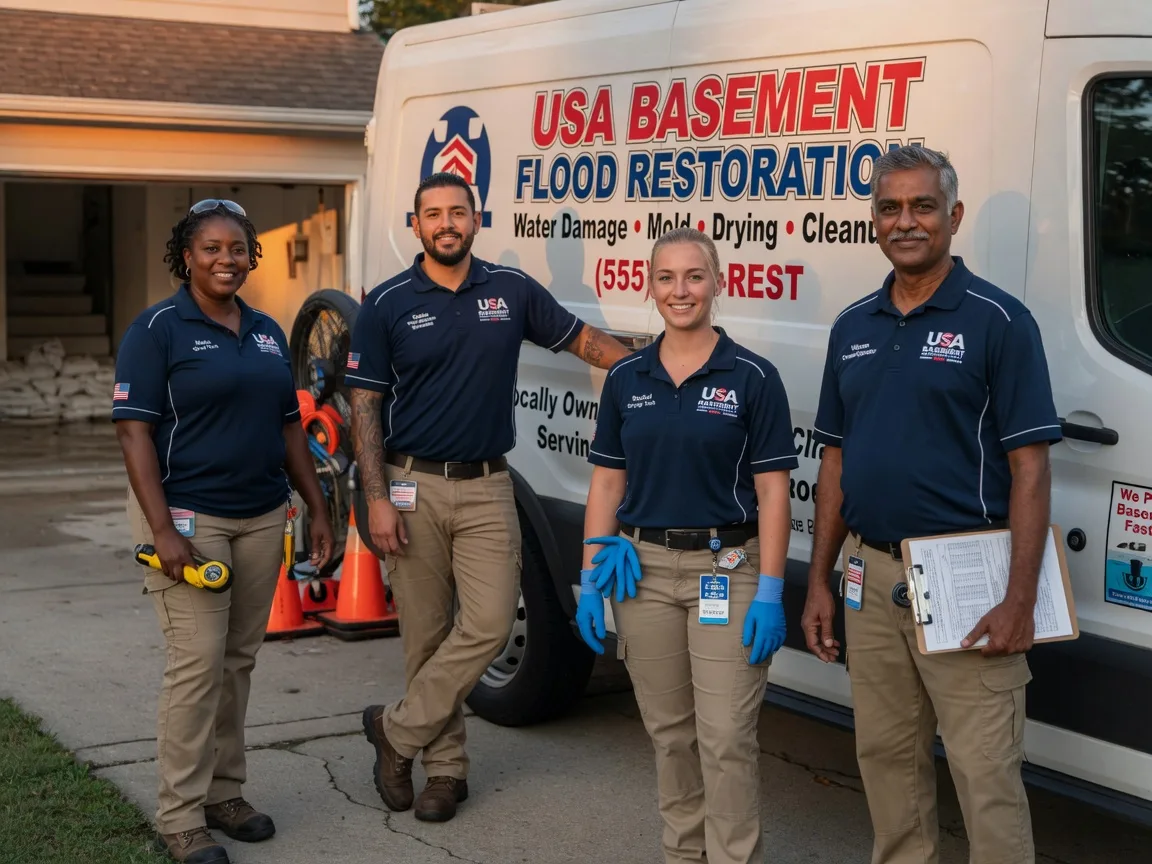 Basement Flood Cleanup company in Newhebron, MS