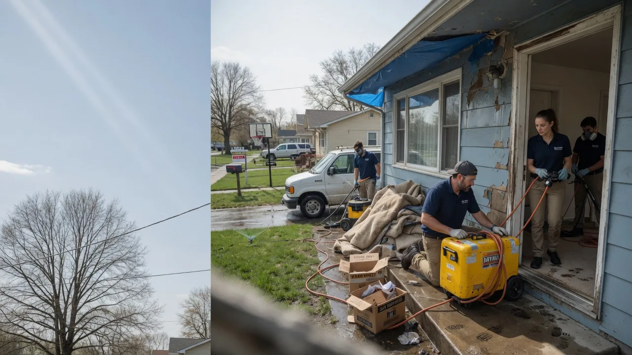 Basement Flood Cleanup in Newhebron, MS near me